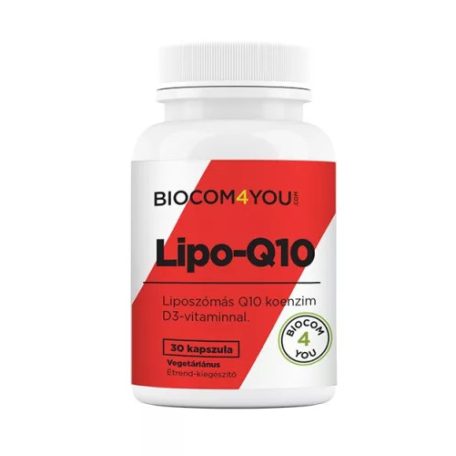 Biocom Lipo-Q10 D3-vitaminnal 30 db kapszula
