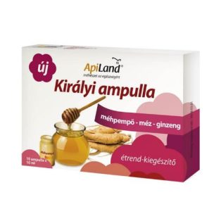 Apiland Királyi ampulla méhpempővel 10*10mg