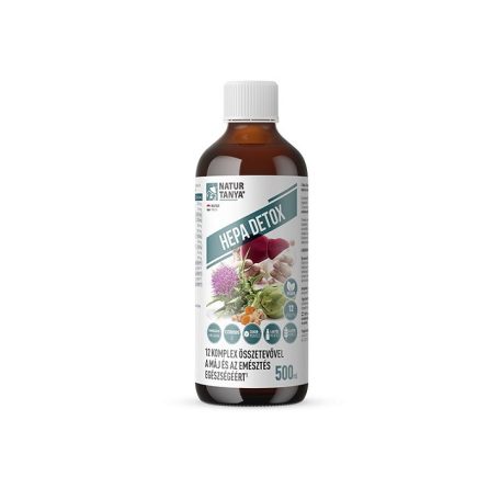 Natur Tanya Hepa Detox májvédő növényi komplex 500 ml