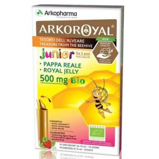 Arkoroyal Bio Junior Royal Jelly méhpempő ampulla 500 mg