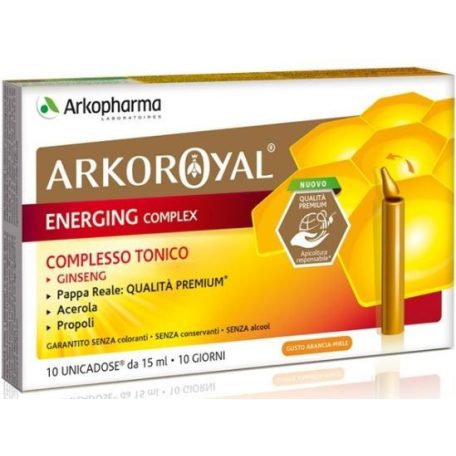 Arkoroyal Royal Jelly Energia komplex ampulla 10x15ml