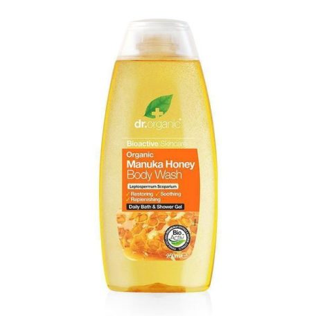 Dr.Organic Tusfürdő Bio manuka mézzel 250 ml