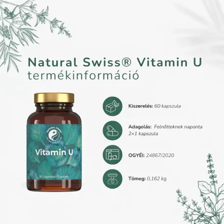 NaturalSwiss U-Vitamin 60 db