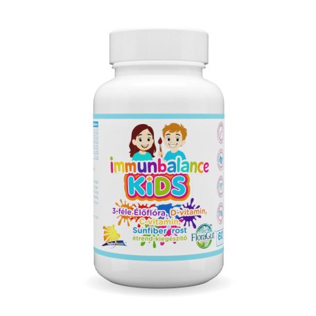 Napfényvitamin Immunbalance KIDS kapszula élőflórával 60 db