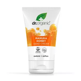   Dr.Organic Kéz- és körömápoló Bio manuka mézzel 125 ml
