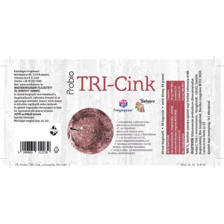Freyagena Balance Probio TRI-Cink 60db