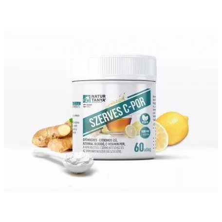 Natur Tanya Szerves C-vitamin por citromos-gyömbéres ízű 114 g