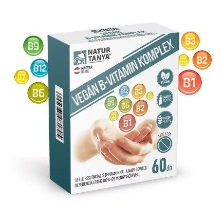 Natur Tanya Vegán B-vitamin Komplex 60 db