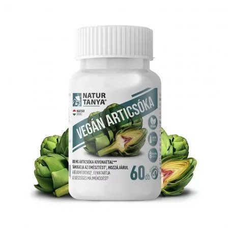 Natur Tanya Vegán Articsóka + Ornitin + B vitaminok 60 db