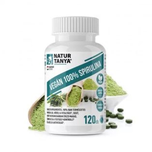   Natur Tanya Szerves Vegán Spirulina mikroalga tabletta 120 db