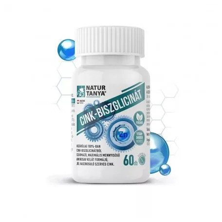 Natur Tanya Szerves Cink-biszglicinát tabletta 60 db