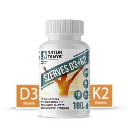 Natur Tanya szerves D3 + K2-vitamin tabletta 100 db
